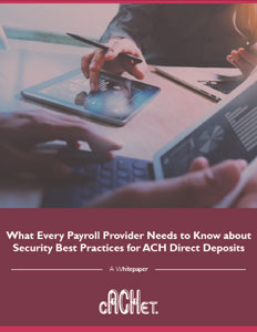 ACH Direct Deposit Payroll Processing
